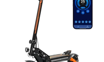 iScooter W12 elektromos roller: 100 km hatótáv és kétmotoros erő a városba