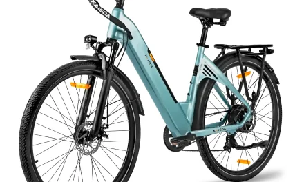 KAISDA K608 e-bike: 28″-es városi cirkáló 120 km hatótávval