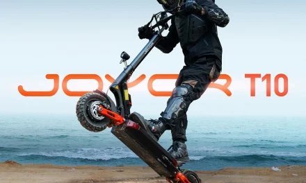 Joyor T10 elektromos roller teszt: Két motorral a városi és terep kihívásokra