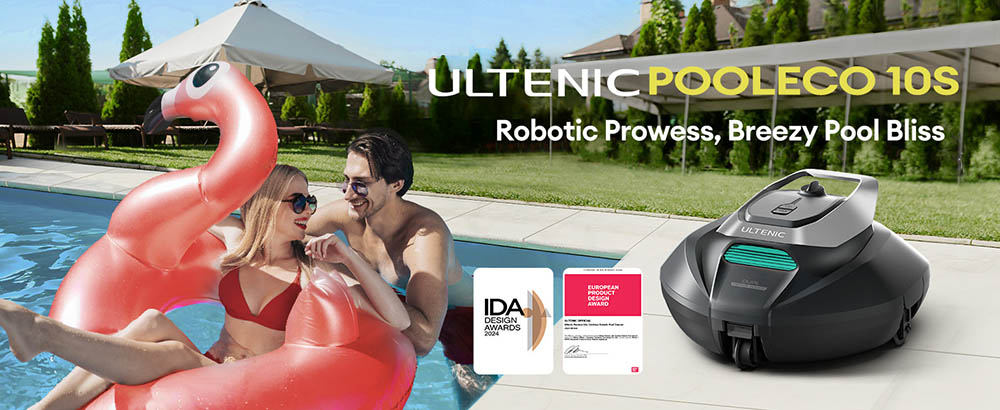 Ultenic Pooleco 10s: Automata medencetisztítás a tesztmuhelyen