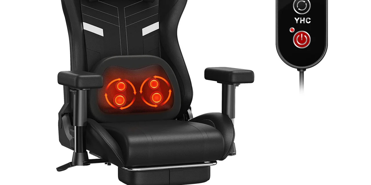Douxlife GC-RC03 gamer szék: Fűtés és masszázs a kényelemért