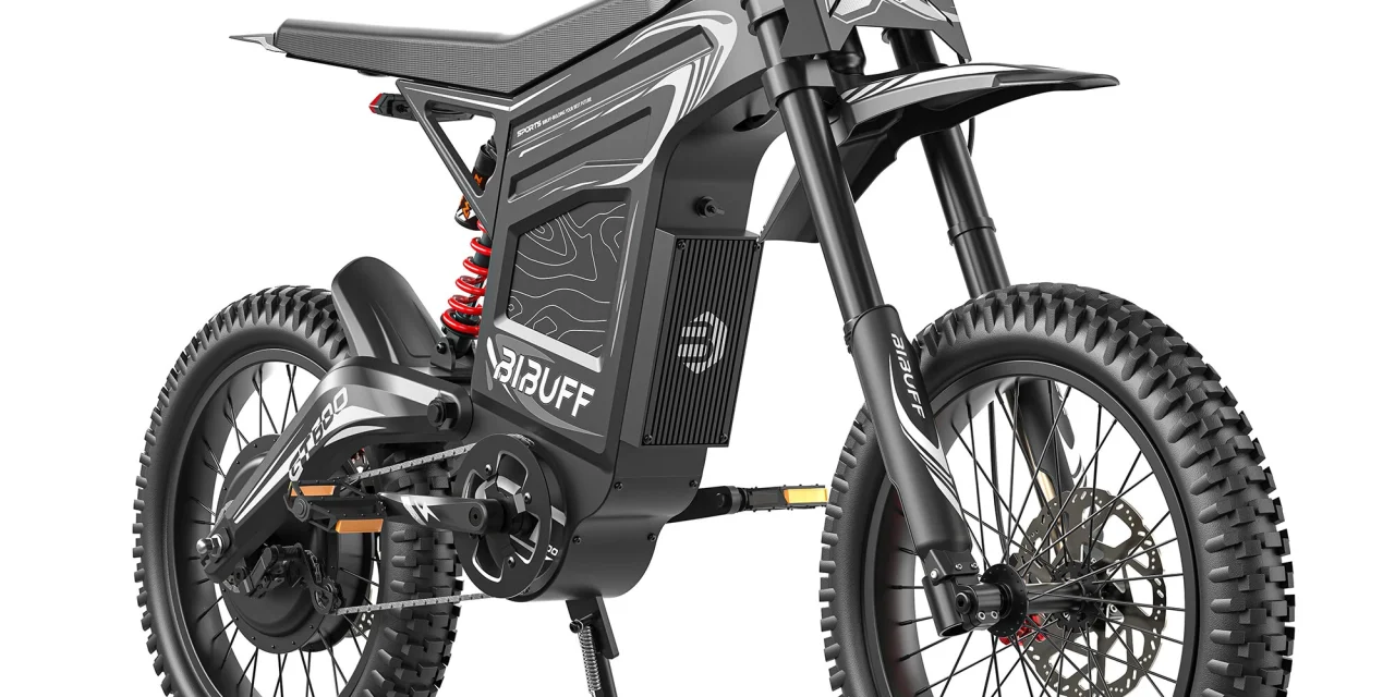 BIBUFF GT600 elektromos dirt bike: 7500W teljesítmény 823 950 Ft-ért – Megéri az árát?