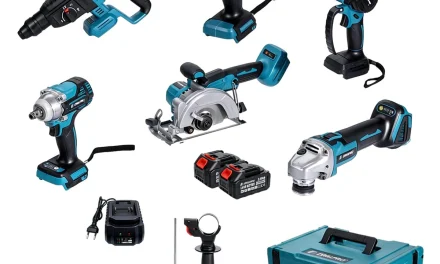 Drillpro 6 az 1-ben szerszámkészlet: Makita 18V akkus műhely mindennapi használatra