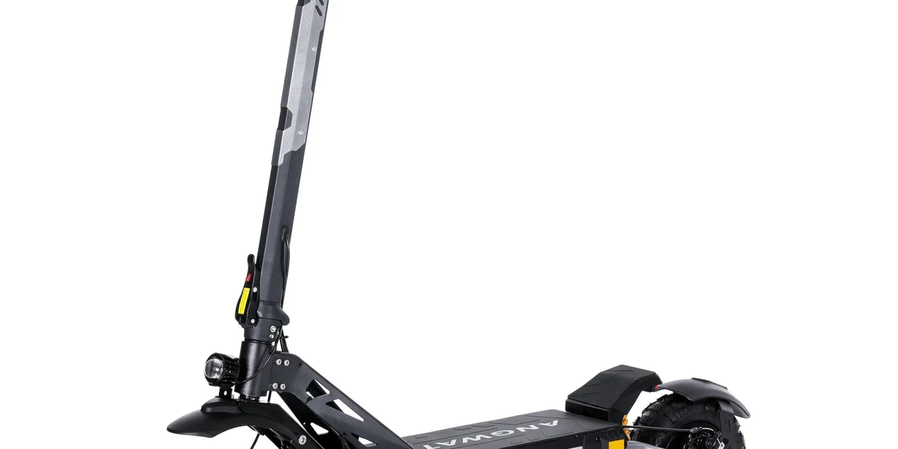 ANGWATT CS1 elektromos roller teszt: Városi közlekedés egyszerűen
