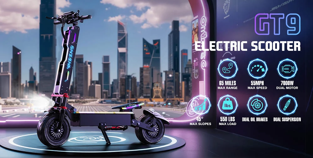 FENGQS GT9 e-roller: Erő és szabadság a városi dzsungelben tesztelve