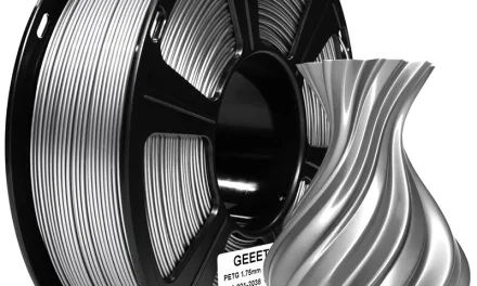 Geeetech Fém PETG filament: Fémhatású 3D nyomtatás kedvező áron
