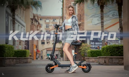KuKirin G2 Pro: 600W-os motorral és 58 km hatótávval érkezik az új elektromos roller