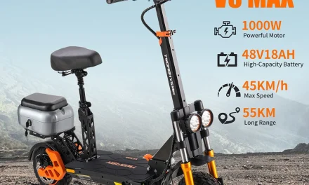 A TWOFISH V5 MAX elektromos rollerrel a városi kalandok új szintre lépnek