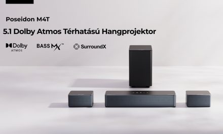 Ultimea Poseidon M4T 5.1 soundbar: Dolby Atmos élmény a nappaliban