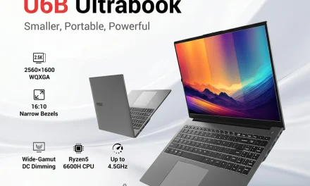 FIREBAT U6B laptop: 16 hüvelykes, 120Hz-es kijelzővel a hatékony munkáért