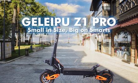 A GELEIPU Z1 Pro robogó motorja 1200W-tal a tesztműhelyben