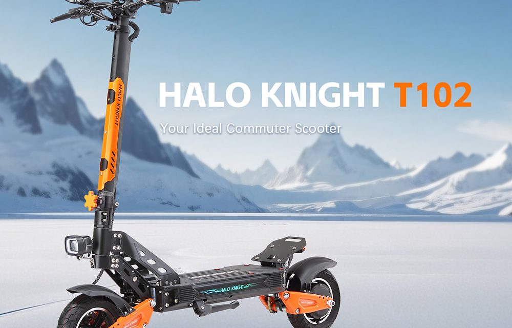 Halo Knight T102 elektromos roller teszt: 1200W motor és 52V 21Ah akkumulátorral
