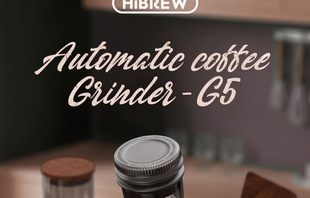 HiBREW G5 kávédaráló: a tökéletes kávé titka 5 okból kif