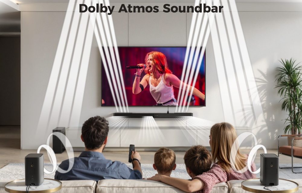 Ultimea Skywave F40 5.1.2 hangprojektor: Dolby Atmos élmény a mindennapokban
