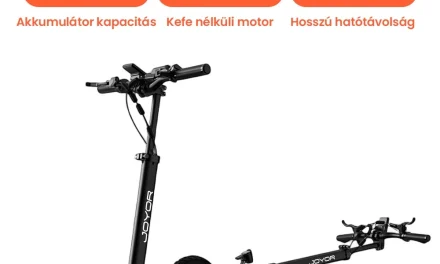 Joyor S10-S-Z elektromos roller: 200 kg teherbírású mindennapi hős a tesztműhelyben