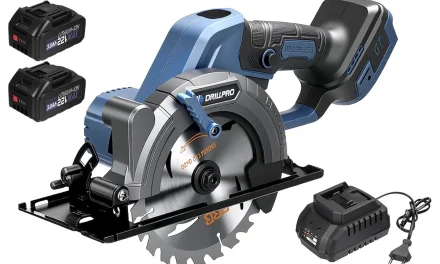 Drillpro 2200W akkus körfűrész: Erő és pontosság a tesztműhelyben