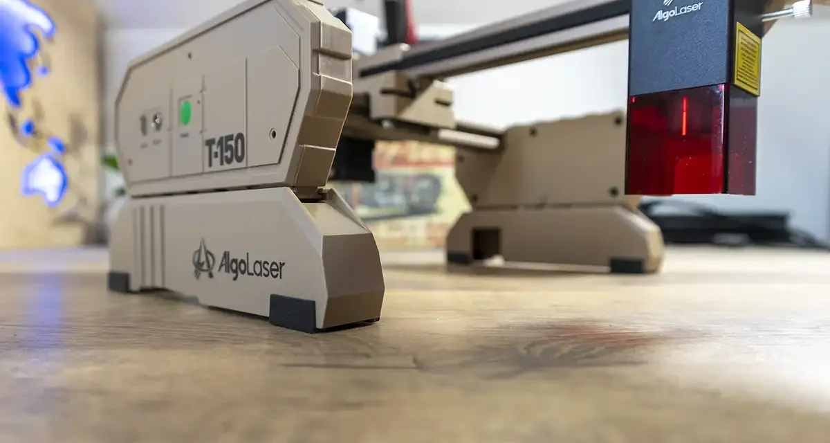 AlgoLaser T150 lézergravírozó teszt – Tankaranka