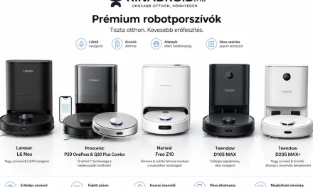 A legjobb robotporszívók 2026-ban: Top 5 modell a tesztműhelytől