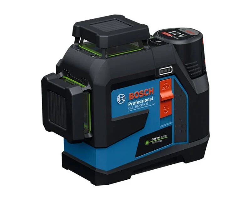 BOSCH GLL90-33XG zöld lézer szintező teszt: pontos mérés, egyszerű használat