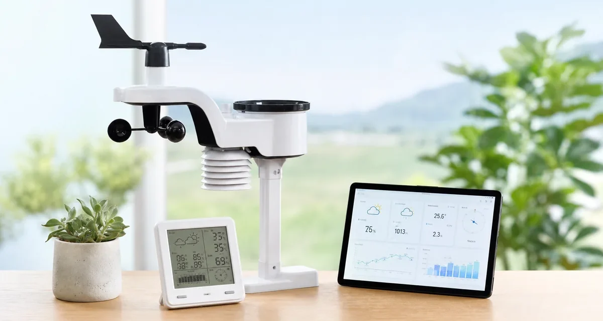 A 0310 WiFi időjárásállomás: okos választás a precíz adatokért