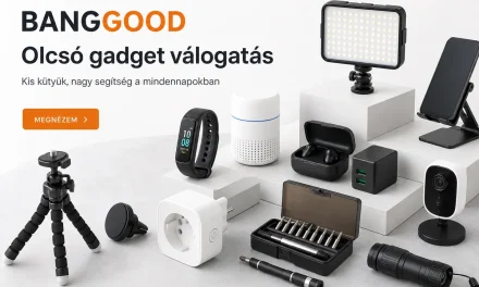 30+3 Banggood újdonság 10000 forint alatt – 2026.06.03.