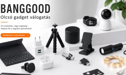 Banggood újdonságok 5000 Ft alatt: 33 termék a tesztműhelyben