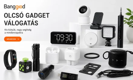 Több mint 30 Banggood újdonság 5000 Ft alatt – 2026.06.19.