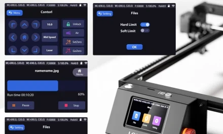 LONGER RAY5 10W lézergravírozó: Digitális alkotás precízen