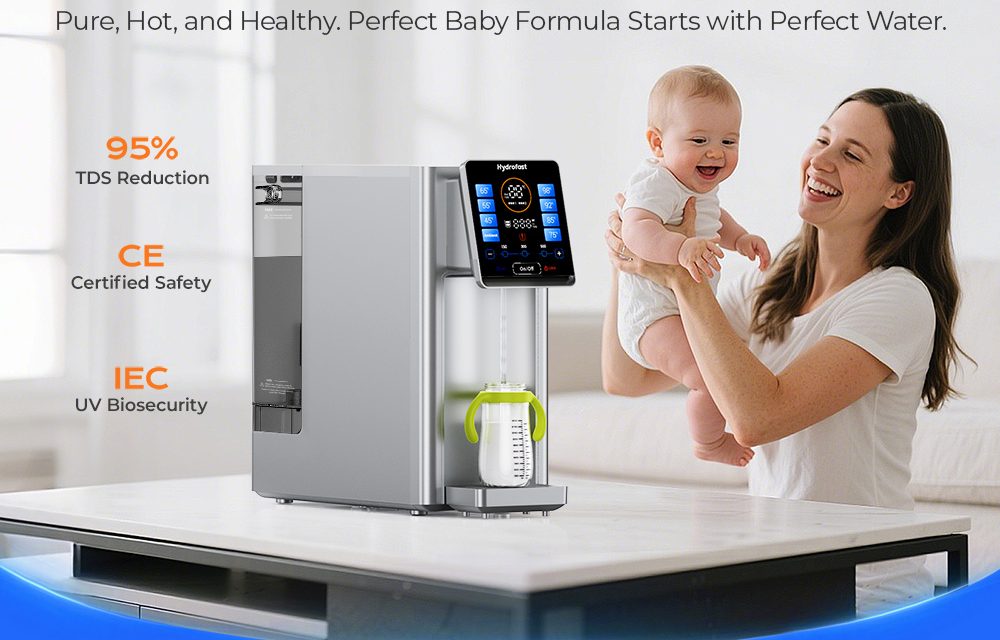 Hydrofast W100 pultra szerelhető víztisztító: Érdemes a 6 fokozatú szűrés?