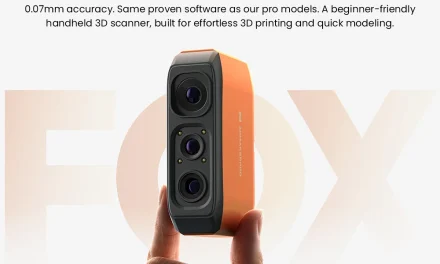 3DMakerpro Fox 3D szkenner teszt: 3D-ben lát és olvas
