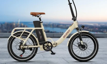 ONESPORT OT16 e-bike: 20×3.0-s gumik, 17Ah akku, 250W motor
