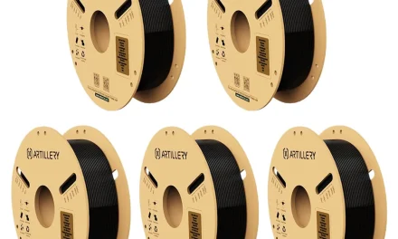 Artillery PLA filament: 5 kg fekete, precíz és környezetbarát 3D nyomtatási alapanyag