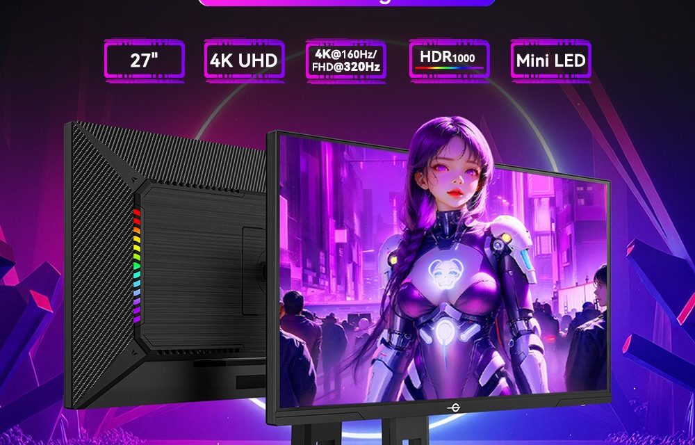 TITAN ARMY P275MV PLUS gamer monitor: 4K@160Hz vagy FHD@320Hz? Tesztjeink alapján eldöntjük
