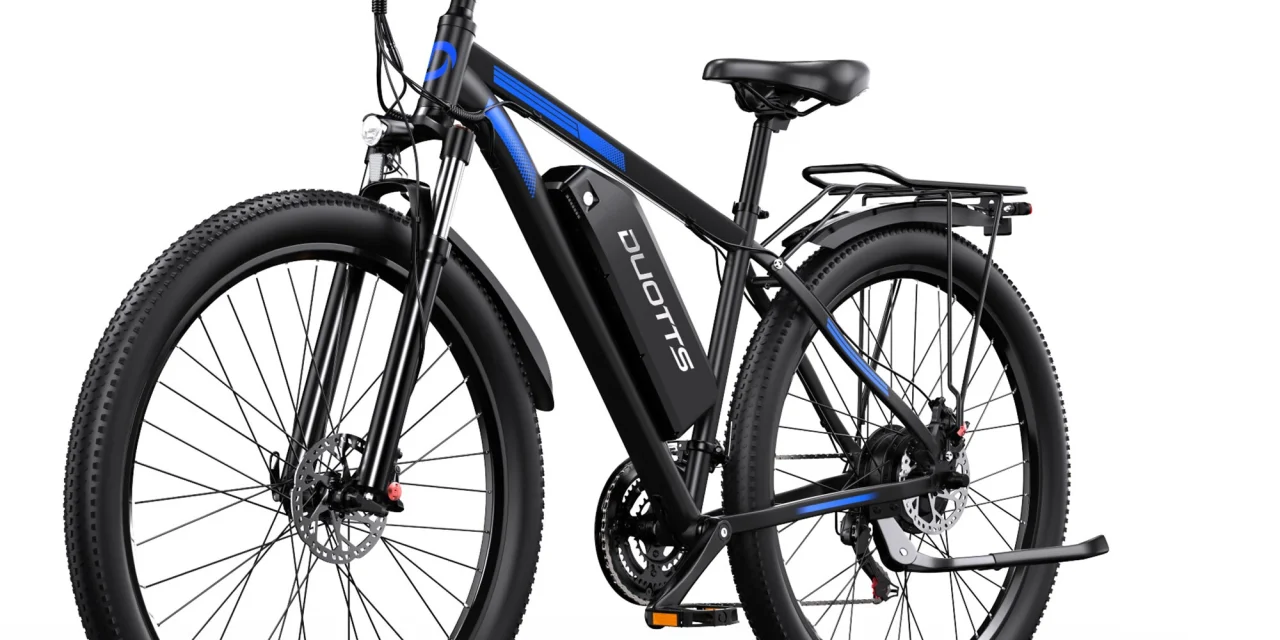 DUOTTS C29-L e-bike app-pal és dupla akkuval a tesztműhelyben