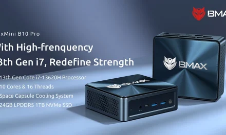 BMAX B10 Pro mini PC: i7-13620H CPU-val a jövő munkaállomása