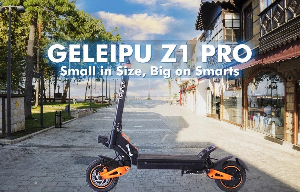 GELEIPU Z1 Pro elektromos robogó: 1200W-os motorral és 70 km hatótávval érkezik