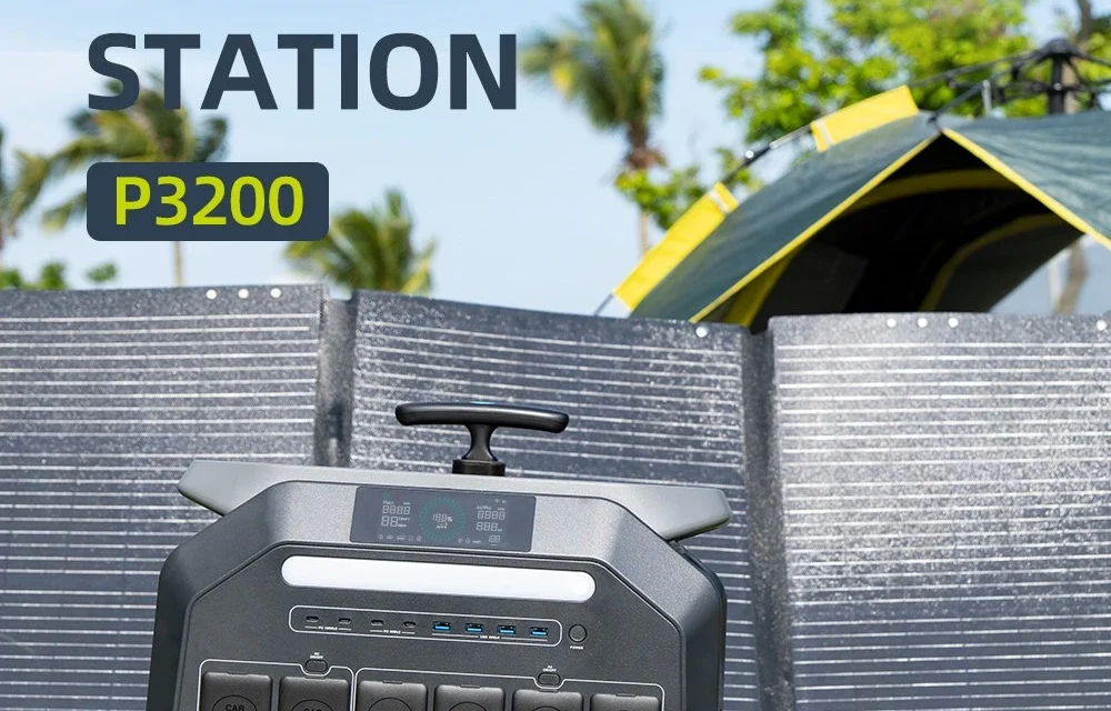 IEETek P3200 power station: áramellátás otthon és utazás közben