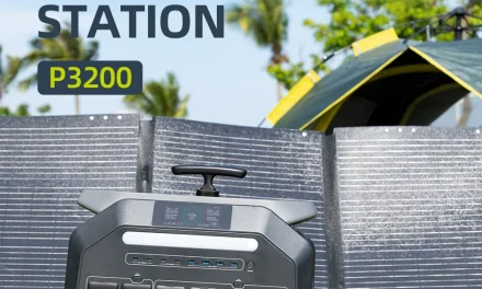 IEETek P3200 power station: áramellátás otthon és utazás közben