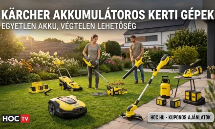 Kärcher akkumulátoros kerti gépek akár 25% kedvezménnyel a tesztmuhelyen