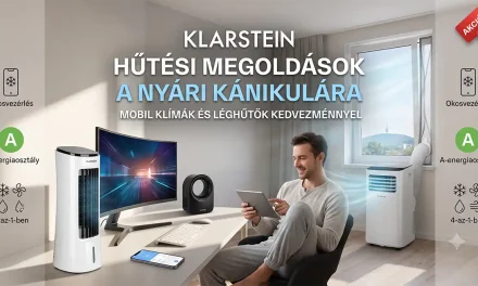 Klarstein mobil klímák és léghűtők akcióban a tesztmuhelyen
