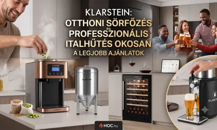 Okos otthoni sörfőzés és italhűtés: Klarstein ajánlatok a tesztmuhelyen