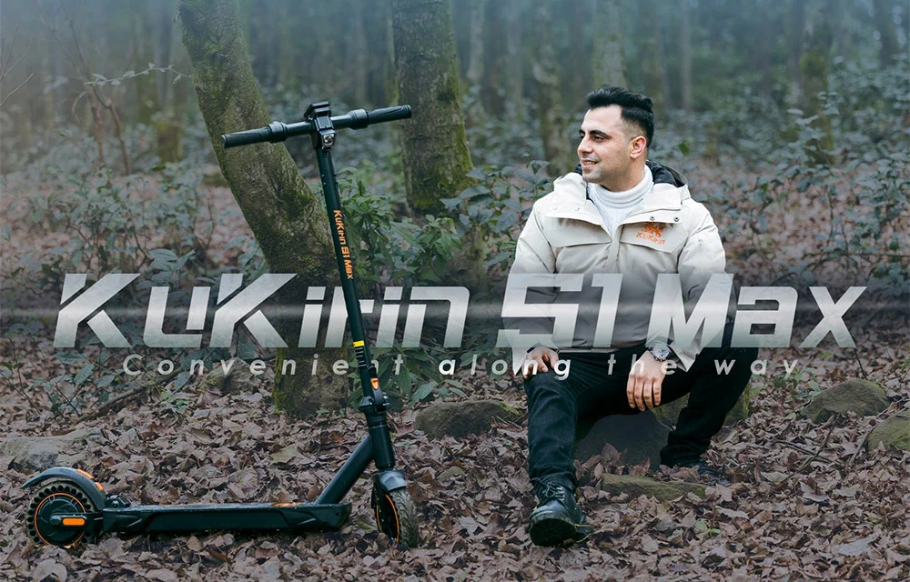 KuKirin S1 Max elektromos roller: Ideális városi közlekedés 25 km/h-val