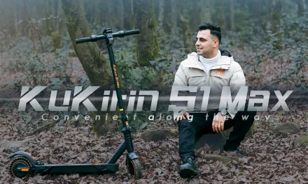 KuKirin S1 Max elektromos roller: Ideális városi közlekedés 25 km/h-val