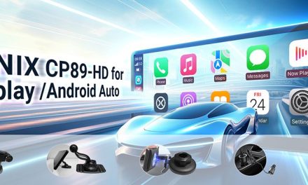 MINIX CP89-HD: Vezeték nélküli CarPlay/Android Auto kijelző 60 FPS-sel