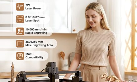 Mecpow X3S 7W lézergravírozó Precíz alkotás 10000mm/perc sebességgel ajanlo