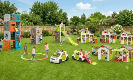 SMOBY NATURE: Kerti játékok és játékházak a nyári szórakozáshoz