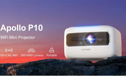 Ultimea Apollo P10: 300 ANSI, 1080P dekódolás és okos funkciók egy hordozható projektorban