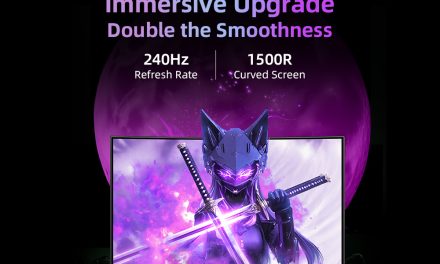 TITAN ARMY C24A1H gamer monitor: 240Hz ívelt kijelző a tesztműhelyben