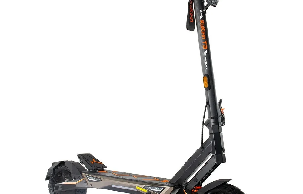 Kukirin T3 elektromos roller teszt: 15,6Ah akku, 800W motor, 58km hatótáv – Érdemes megvenni?
