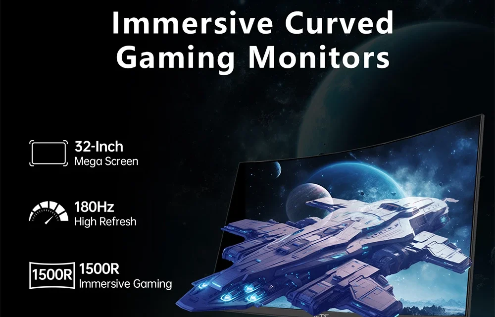KTC H32S17 ívelt gamer monitor teszt: Megéri az árát?